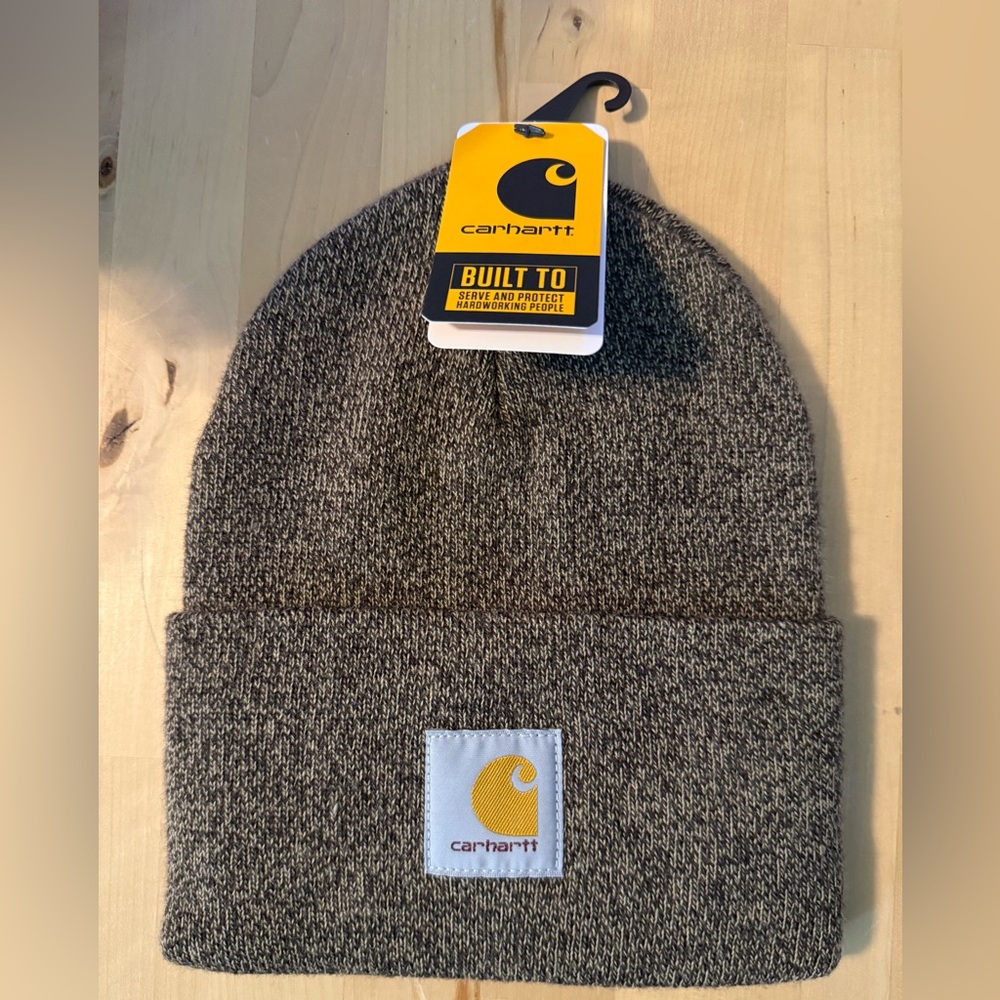 Carhartt Men's Brown Knit Beanie